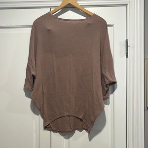 Jolie Mock Neck Loose Blouse